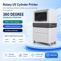 Impresora UV Rotativa de 360 Grados Baysoon I3200HD para Botellas Cilíndricas, Solución de Impresión UV Personalizada DIY