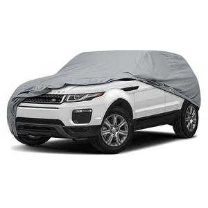 Meilleures ventes Housses de voiture SUV universelles pour l'<span class=keywords><strong>extérieur</strong></span>, protection solaire robuste, housses de voiture en PVC imperméable - Product Image 1