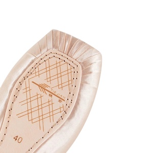 Scarpette da Danza Classica in Tela Comode e di Tendenza <span class=keywords><strong>con</strong></span> Fodera in Cotone, Suola Morbida e <span class=keywords><strong>Tacco</strong></span> Piatto per Ragazze - Product Image 4