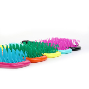 Factory Hairdressing Massage Blowing Quick Drying Honey Mesh Non Knotting Straight <b>Hair</b> Styling Hollow <b>hair</b> <b>comb</b> set - Product Image 6