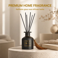 Bouteille de diffuseur de parfum vide rechargeable personnalisée de 130ml 250ml