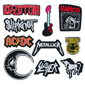 徽章刺绣火瓶字母月亮手罐布贴衣服帽子破洞装饰DIY贴片贴纸 - Product Image 1