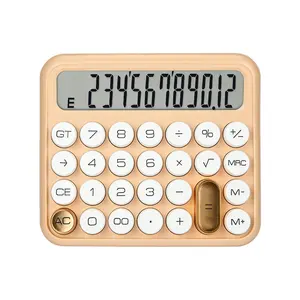 Calculadora eletrônica Copllent de 12 dígitos Calculadora de grande tela para estudantes Calculadora Mecânica Digitas