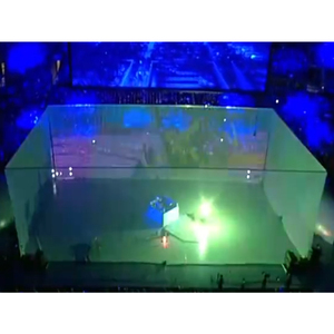 Newholographic hiển thị tương tác Hologram chiếu 3D Holographic chiếu pepperscrim màn hình trong suốt cho sân khấu - Product Image 6