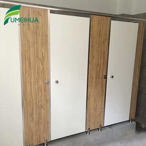 Hiện đại chất lượng cao không thấm nước HPL nhà vệ sinh tủ phân vùng 304 thép không gỉ trung tâm mua sắm trường học khách sạn bệnh viện - Product Image 2