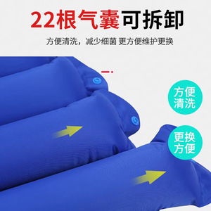 ที่นอนลมป้องกันแผลกดทับแบบหนาพิเศษ ทำจาก PVC แบบเป่าลมได้ สำหรับผู้สูงอายุ ใช้ในบ้าน รองรับการใช้งานสำหรับคนเดียว - Product Image 4
