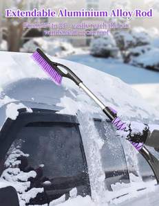 Vente d'usine, diverses brosses à neige et grattoirs à glace extensibles largement utilisés pour les voitures, <span class=keywords><strong>brosse</strong></span> avec poignée en mousse - Product Image 2