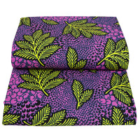 Vêtements nationaux traditionnels femmes robes coton tissu 100% coton africain Batik Double face imprimé néerlandais 6yds tissu tissé