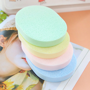 Esponja Limpiadora Facial, Gruesa, para Remover Maquillaje, Limpieza Profunda, Esponja de Algas Marinas, Opciones de Color Azul, Rosa, Amarillo y Verde - Product Image 1