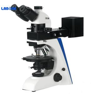 Biomedicina, laboratorio de ciencia de materiales poliméricos que refleja la luz Pol-surgiendo Microscopio polarizador Geología - Product Image 1