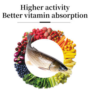 مضافات غذائية بسعر المصنع لنمو سريع وتسمين سمك السلطعون الروبيان والأسماك تغذية نمو البلطي الأمثل - Product Image 2