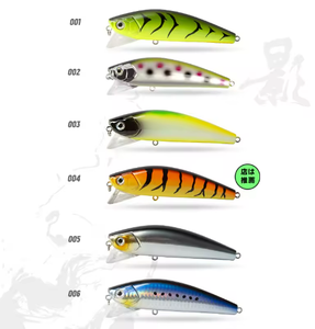 Leurre de pêche flottant 110 mm 33 g, type Minnow, avec plaque de langue longue, appât dur <span class=keywords><strong>pour</strong></span> eau salée et eau douce, <span class=keywords><strong>pour</strong></span> <span class=keywords><strong>la</strong></span> pêche au bar, au brochet et au lucioperca. - Product Image 6