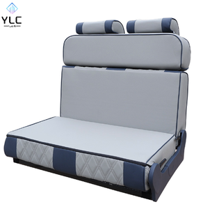 Siège passager en cuir pivotant et relevable pour voiture, MPV, VR, fourgonnette, camping-car, minibus, caravane - Product Image 2
