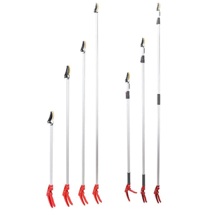 Outil <span class=keywords><strong>de</strong></span> cueillette <span class=keywords><strong>de</strong></span> fruits extensible avec verrouillage multi-engrenages |   Sécateur à long manche pour branches hautes, idéal pour vergers - Product Image 6