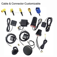 Antenne combinée 3-en-1 à profil bas, étanche, à fixation par vis, pour extérieur, GPS, Wifi, 4G LTE, antenne de toit pour véhicule