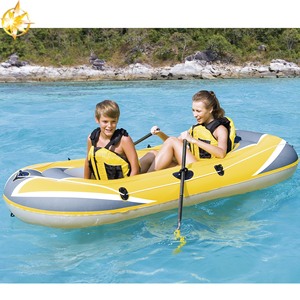 Bote Inflable para Pesca Waterhan ODM Serie Water, <span class=keywords><strong>Kayak</strong></span> Plegable Ecológico Ligero de PVC Hypalon de 1.2 mm, 12 pies, para Surf - Product Image 2