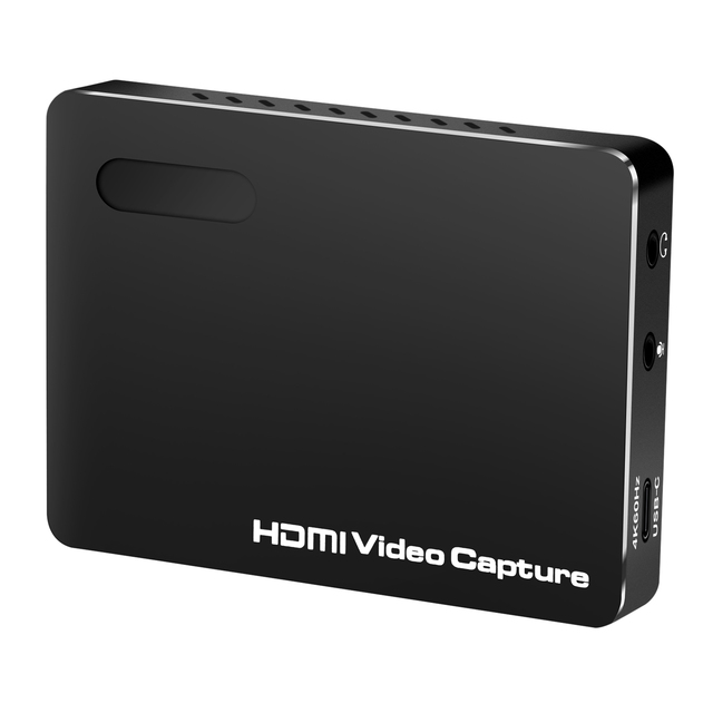 NK-A20 USB-C 4K HD MI 4K60hz Usb3.2 Video Capture Card Loop HD MI 4Kp60 & MIC+Audio