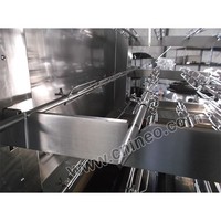 Machine de gril de barbecue à charbon de bois robuste brique grils à gaz commerciaux en acier inoxydable rôtisseries