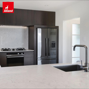 Mueble de Cocina Independiente de Melamina a <span class=keywords><strong>Precio</strong></span> Competitivo de Alland Group, <span class=keywords><strong>Armario</strong></span> de Cocina Diseñado para Cocinas Pequeñas en Ghana - Product Image 3