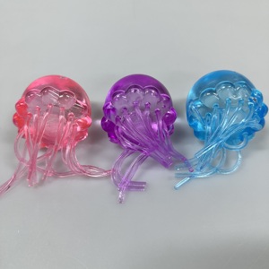 ของเล่นแมงกะพรุนแบบล้างทำความสะอาดได้ ของเล่นเสริมพัฒนาการทางประสาทสัมผัส เป็นมิตรกับสิ่งแวดล้อม ช่วยลดความวิตกกังวล ของเล่นน้ำแบบค่อยๆ คืนตัว สำหรับใช้ในบ้าน - Product Image 2
