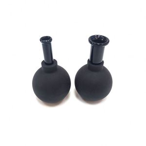 अनुकूलित क्यूपिंग थेरेपी 2 में 1 वैक्यूम फेस कपिंग सेट मालिश काले ग्लास चेहरे को प्राकृतिक रबर के साथ चेहरे के कपिंग - Product Image 2