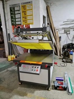 Máquina de impresión de pantalla de seda semiautomática plana de gran formato, para mechero de PVC/papel/bolsa de paquete/prensa de llave de silicona/película de Mascota