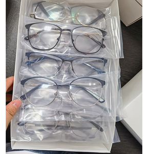 Mix assort occhiali da vista in metallo inossidabile <span class=keywords><strong>con</strong></span> montatura da vista in metallo di alta qualità casuali <span class=keywords><strong>con</strong></span> marchio - Product Image 4