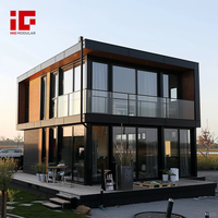 Villa Préfabriquée à Structure en Acier Léger avec Design Modulaire de Luxe pour Résidences Côtières, Complexes Hôteliers et Maison Conteneur Modulaire