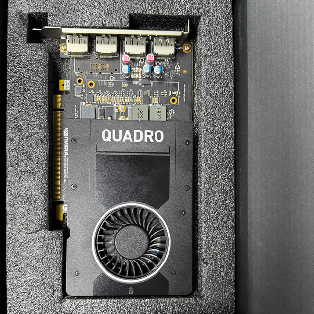 Quadro P2000 New GPU 5GB GDDR5 (160-bit) PCI Express 3.0 X16 75W Power Fan Cooler for Workstation and Desktop with DP Output