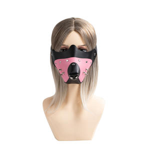 Máscaras Eróticas Alternativas <span class=keywords><strong>para</strong></span> Coquetear, Juguetes, Grilletes, Mordedores de Boca, Restricciones, Diversión <span class=keywords><strong>para</strong></span> Parejas, Máscara Sexy de Perro <span class=keywords><strong>para</strong></span> Entrenamiento - Product Image 1