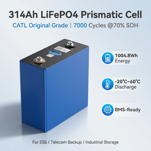 CATL 314Ah LiFePO4 셀 3.2V 1004.8Wh LFP 배터리 각형 리튬인산철 배터리 (오프그리드 태양광 저장용) - Product Image 1