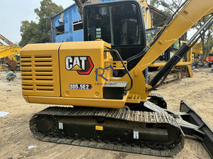 Excavadora pequeña CAT 305.5 usada, excavadora pequeña de cadenas Caterpillar 305.5 original con pocas horas de uso para construcción. - Product Image 2