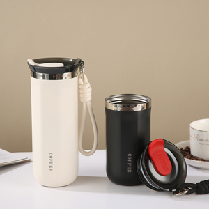 Mug de voyage isotherme en acier inoxydable 304 de 12 oz/16 oz avec couvercle anti-fuite, isolation thermique de 12 à 24 heures pour café, thé, bière - Product Image 5