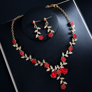 2025สำหรับงานพรอมของผู้หญิงชุดสามชิ้นต่างหูคริสตัลพลอยเทียมสำหรับเจ้าสาวส่วนใหญ่เป็นโลหะผสมจากโรงงานโดยตรง - Product Image 6