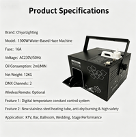 Machine à brouillard matinal forestier électrique 600W 2CH DMX avec télécommande pour scène, bar à fumée et brouillard d'eau, machine DJ pour mariage
