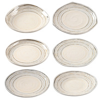 Plats en mélamine incassables assiettes à dîner assiette alimentaire ronde en plastique réutilisable pour hôtel Restaurant plage fête mariage pique-nique