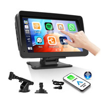 Lecteur MP5 portable 7 pouces haute définition avec écran tactile Carplay, autoradio sans fil et électronique automobile portable – 13 ans d'expérience en usine