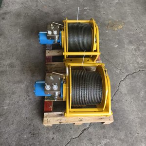 1/2/3/4 טון פלדה יומה הידראולי עם חבל פלדה 20 מ 'גובה הרמה עבור כלי דיג טרובלים - Product Image 6