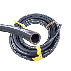 0.5 inch smooth sae 100 r2at din en 853 2sn wire braided 1/2' hydraulic rubber hose pipe