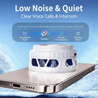 Radiateur de téléphone à refroidissement rapide magnétique détachable U-JIE Semiconductor pour le gaming et la diffusion en direct (vente en gros)