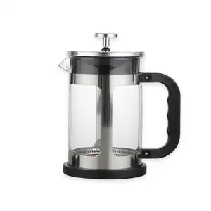 Zogifts 304 lớp thép không gỉ pháp Báo Chí cà phê Maker 34 ounce với 4 mức độ hệ thống lọc Glass pháp cà phê Báo Chí