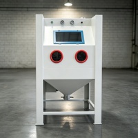 Machine de sablage compacte avec des performances de maniement flexibles pour un nettoyage de précision