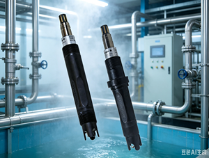 สายเคเบิลยาว 10 ม. เซ็นเซอร์วัดค่า pH FU20-10-T1-NPT อิเล็กโทรดแก้ววัดค่า pH - Product Image 1
