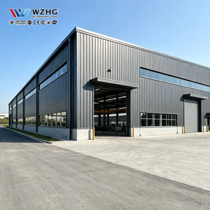 Grande Entrepôt Industriel à Portée Large avec Structure en Acier à Section H Haute Résistance - Product Image 1