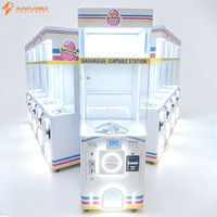 Distributeur de capsules Gacha multi-tailles à monnayeur, machine commerciale de distribution d'œufs surprise, machine à jouets Gasha à vendre