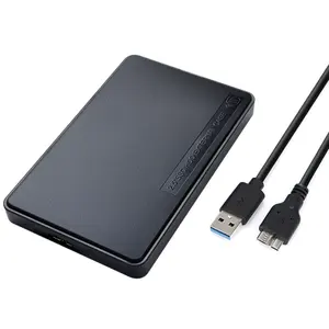 Shuole 2.5 pouces boîtier de disque dur SATA vers USB 3.0 portable 2.5 pouces boîtier de disque dur pour ordinateur portable