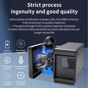 Station d'alimentation portable à onde sinusoïdale pure MPPT 300W la plus vendue avec sortie CC 12V régulée pour radios CB et autoradios Lithium-Ion - Product Image 3