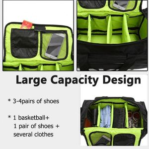 Sac de sport et de voyage pour hommes, personnalisé, imperméable, portable, avec compartiment à chaussures, vente en gros - Product Image 3