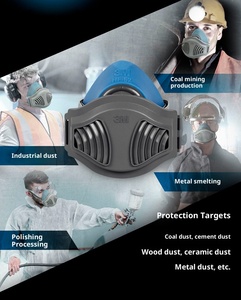 <span class=keywords><strong>Masque</strong></span> industriel de haute qualité en silicone HF-52 <span class=keywords><strong>anti</strong></span>-<span class=keywords><strong>poussière</strong></span>, pour la peinture au pistolet, les pesticides, le ponçage, le formaldéhyde, la rénovation - Product Image 5