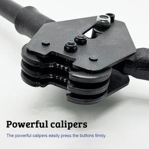 Tensor de fleje PP PET, pinzas selladoras, herramientas manuales para flejado, máquina flejadora de plástico - Product Image 5